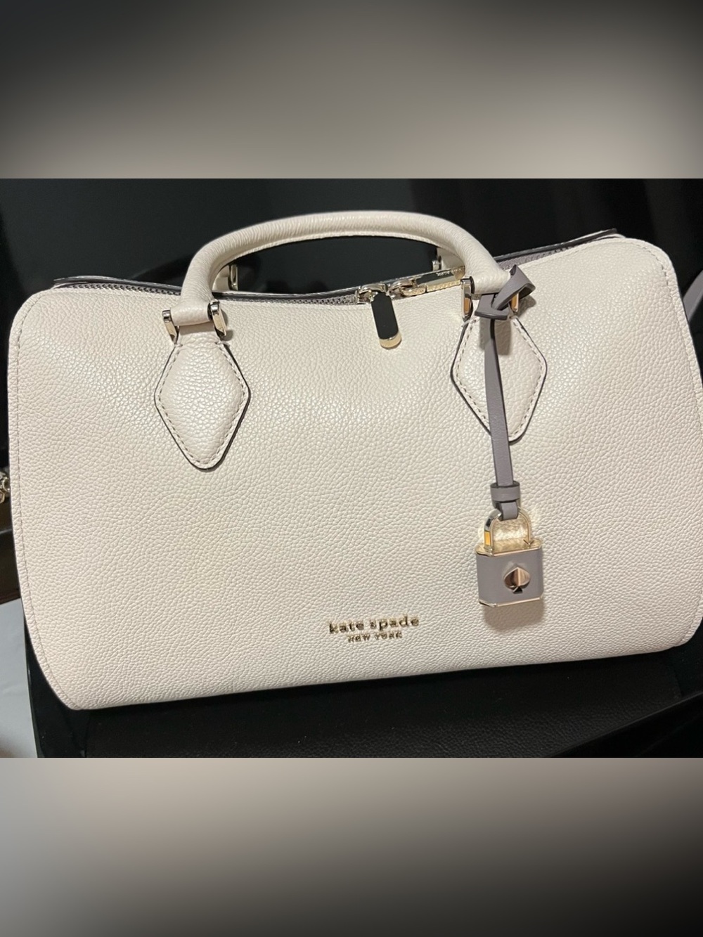 Kate Spade medium purse cream and gray